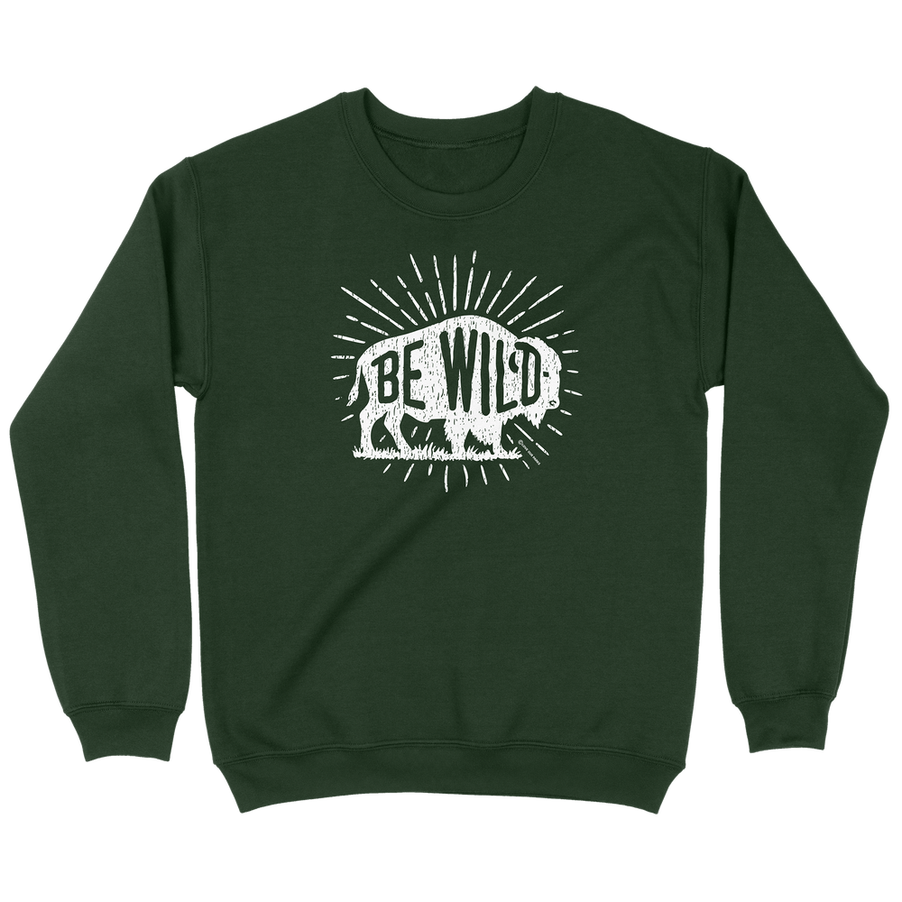 Be Wild Bison Sweatshirt