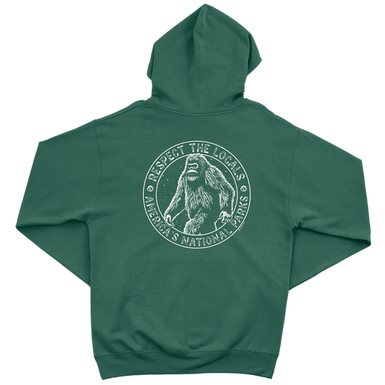 Respect The Locals Bigfoot Hoodie