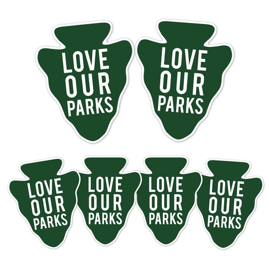 Love Our Parks Sticker Bundle