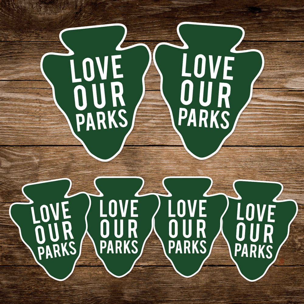 Love Our Parks Sticker Bundle