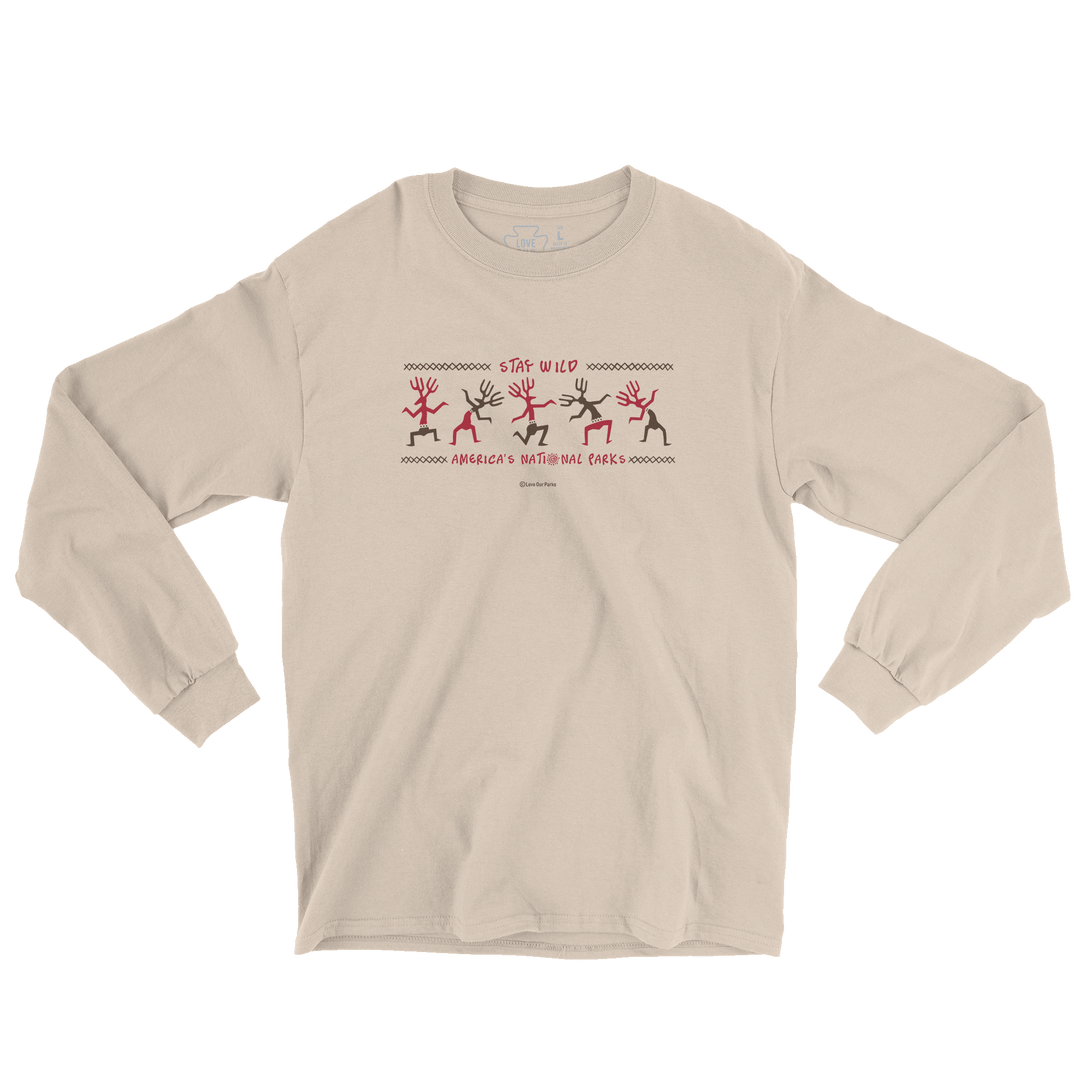 Stay Wild Petroglyphs Long Sleeve Tee – Love Our Parks