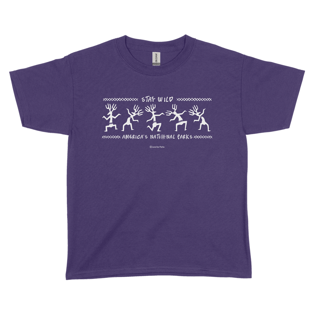 Stay Wild Petroglyphs Youth Tee