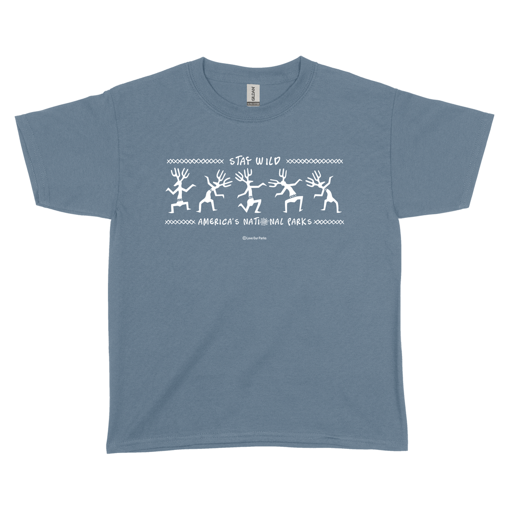 Stay Wild Petroglyphs Youth Tee