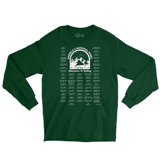 Mark Your 63 Parks Long Sleeve Tee