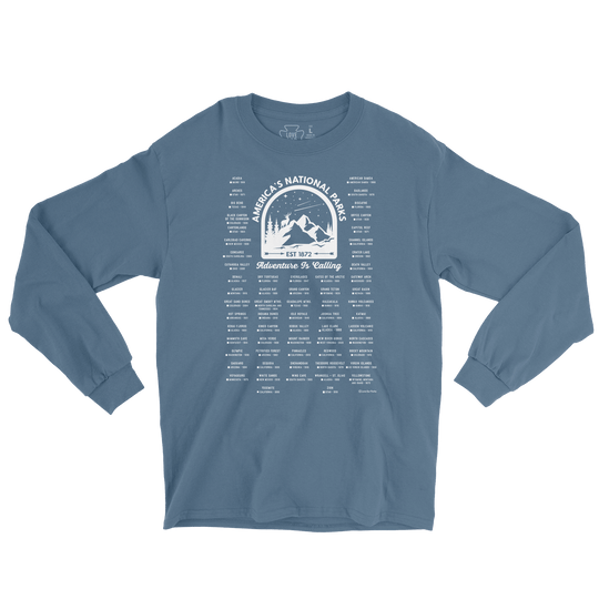 Mark Your 63 Parks Long Sleeve Tee