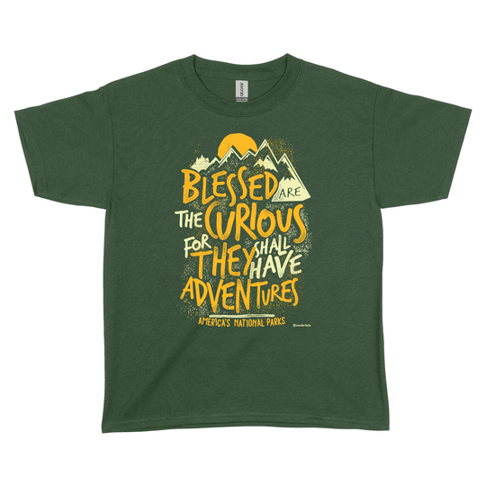 Blessed Are The Curious Youth Tee