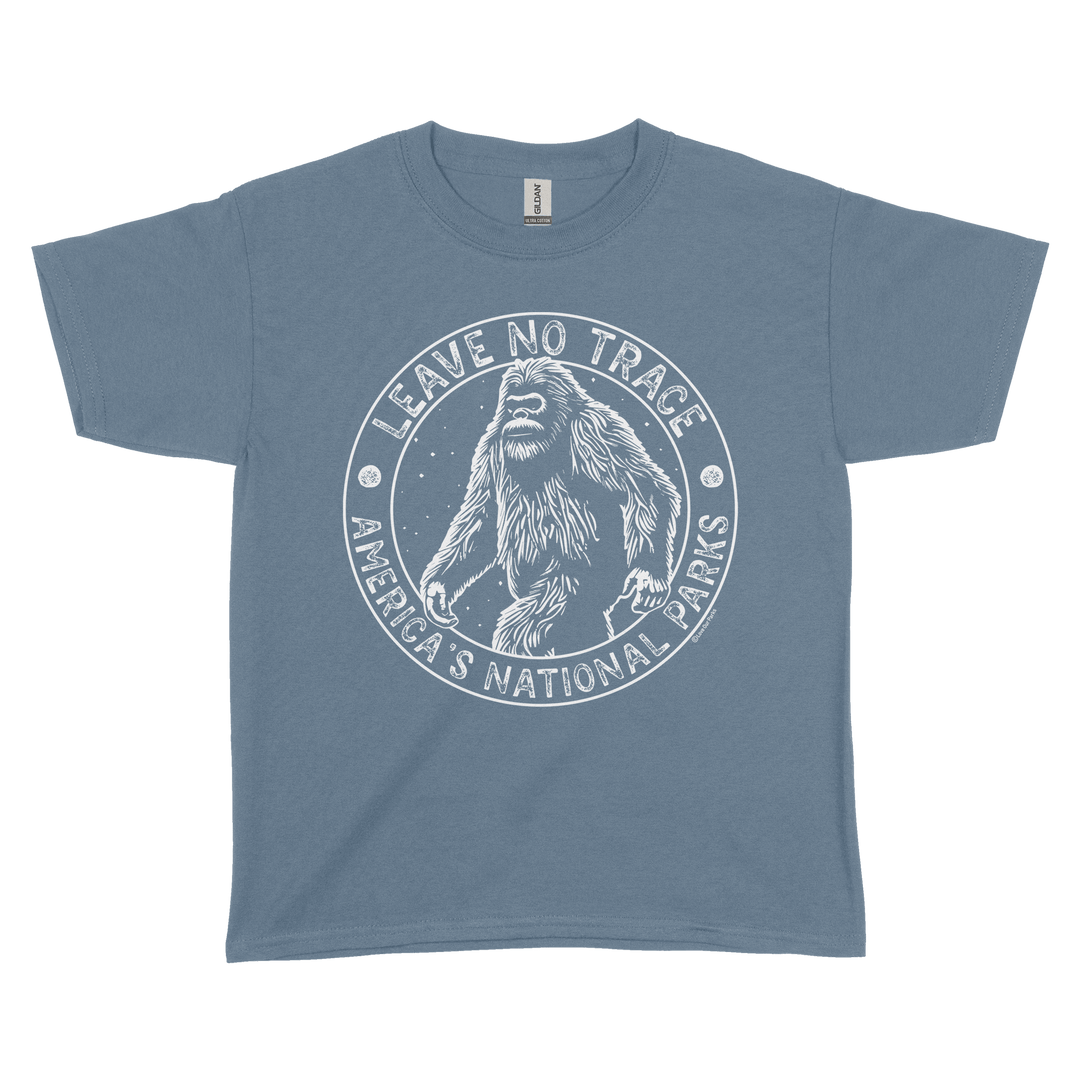 Leave No Trace Bigfoot Youth Tee