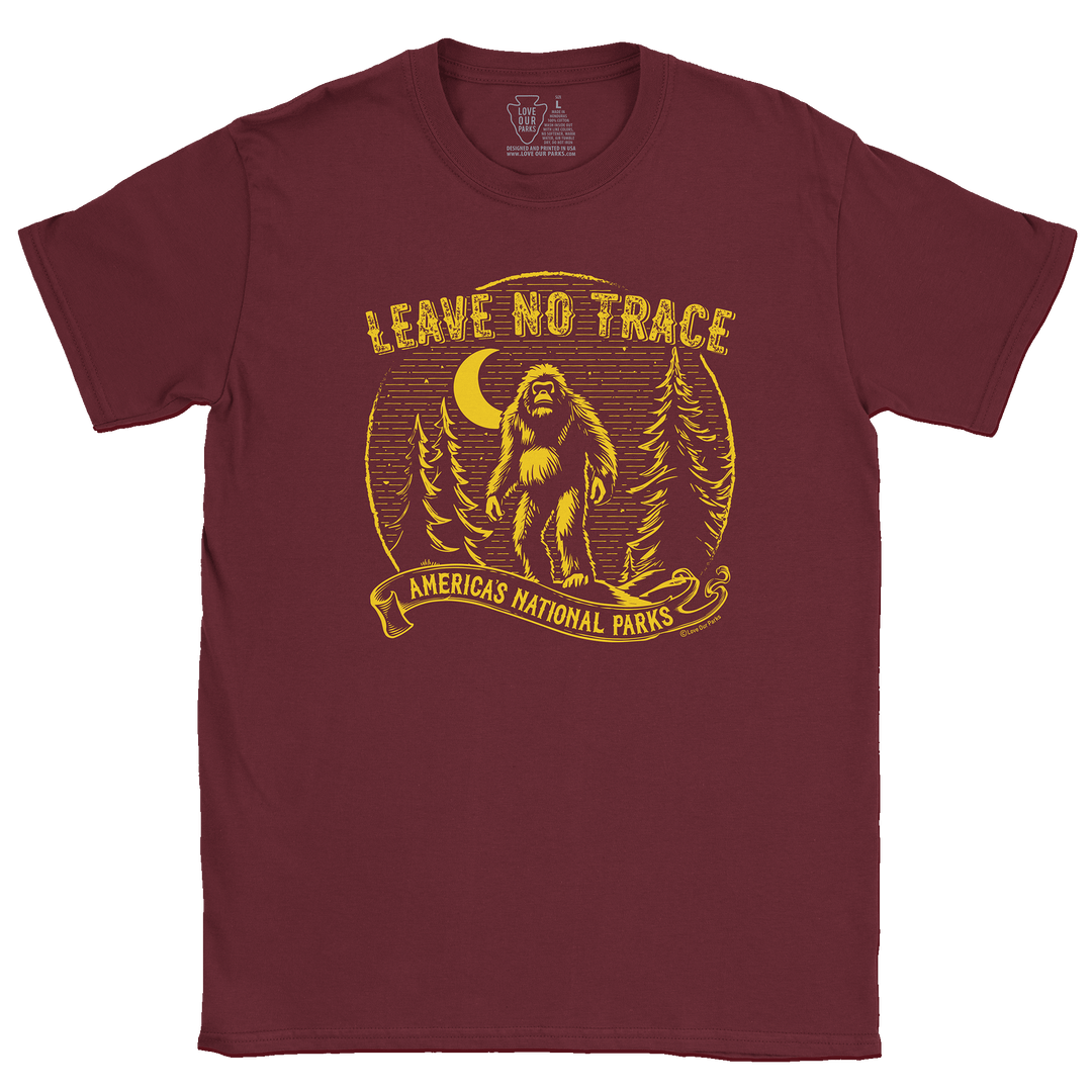 Leave No Trace Bigfoot Vintage Tee