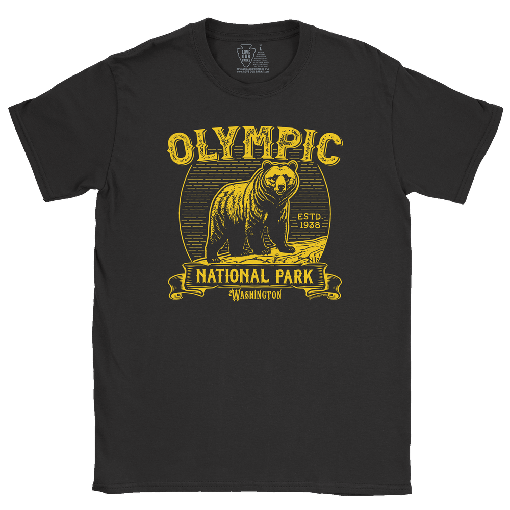 Olympic Natoinal Park Vintage Tee