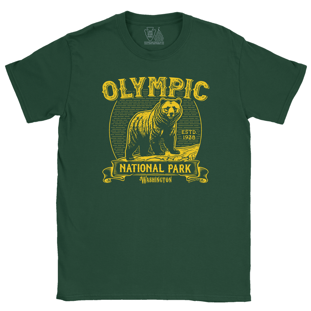 Olympic National Park Shirt Vintage National Park T-Shirt Olympic National Park Shirt Vintage National Park T-Shirt