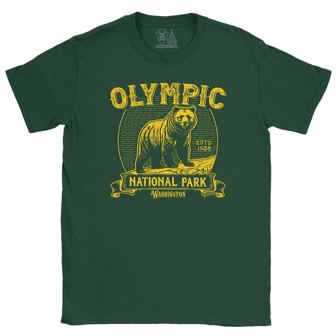 Olympic Natoinal Park Vintage Tee