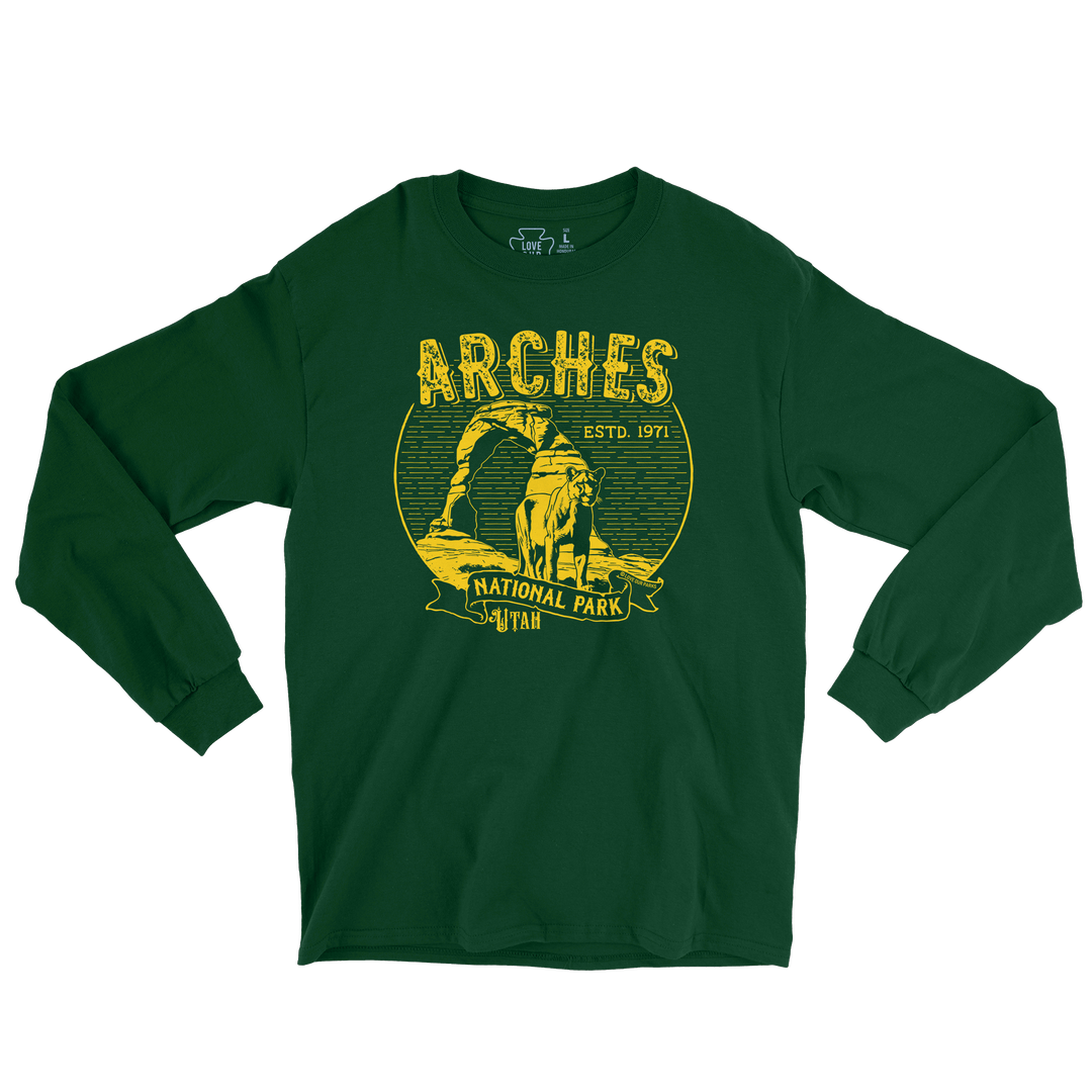 Arches National Park Vintage Long Sleeve Tee