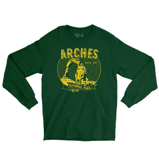Arches National Park Vintage Long Sleeve Tee