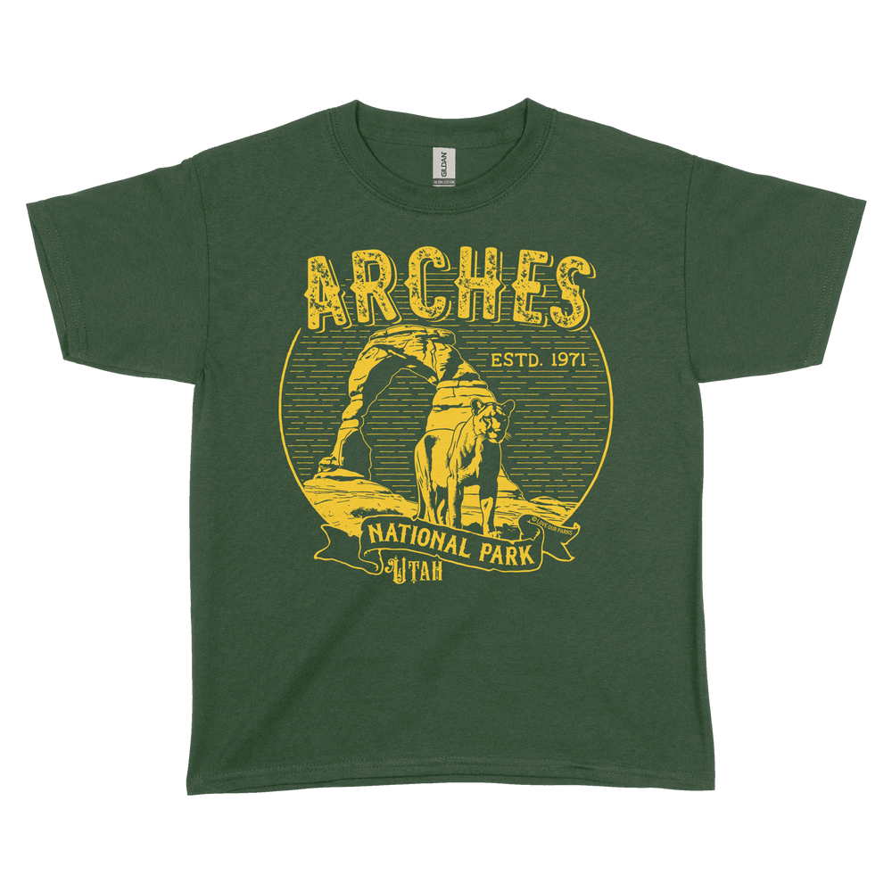Arches National Park Vintage Youth Tee