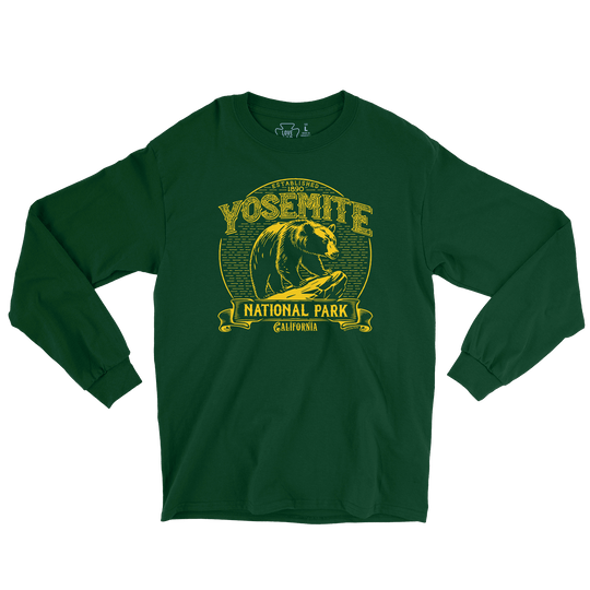 Yosemite National Park Vintage Long Sleeve Tee