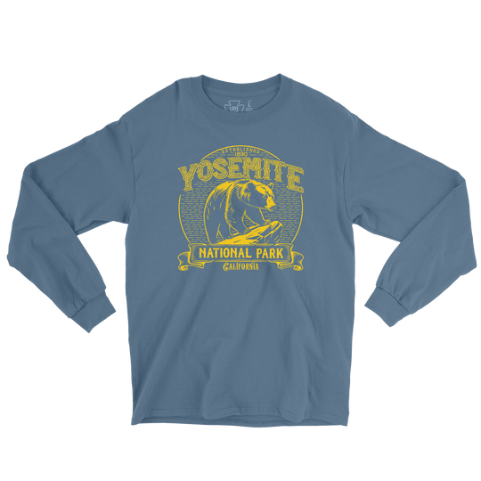 Yosemite National Park Vintage Long Sleeve Tee