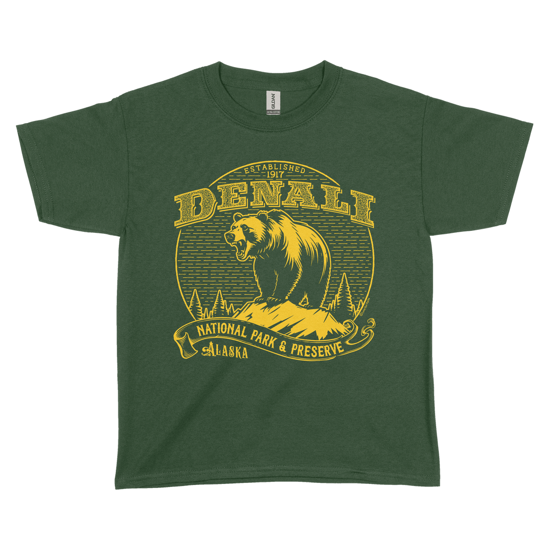 Vintage Denali National Park Alaska T-Shirt Vintage Denali National Park Alaska T-Shirt