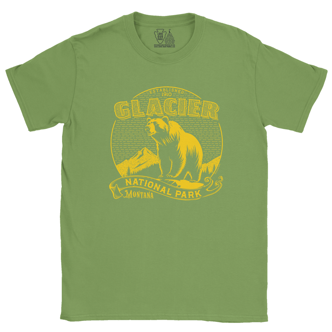 Glacier National Park Vintage T-Shirt