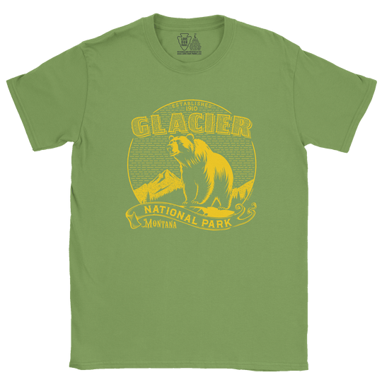 Glacier National Park Vintage T-Shirt