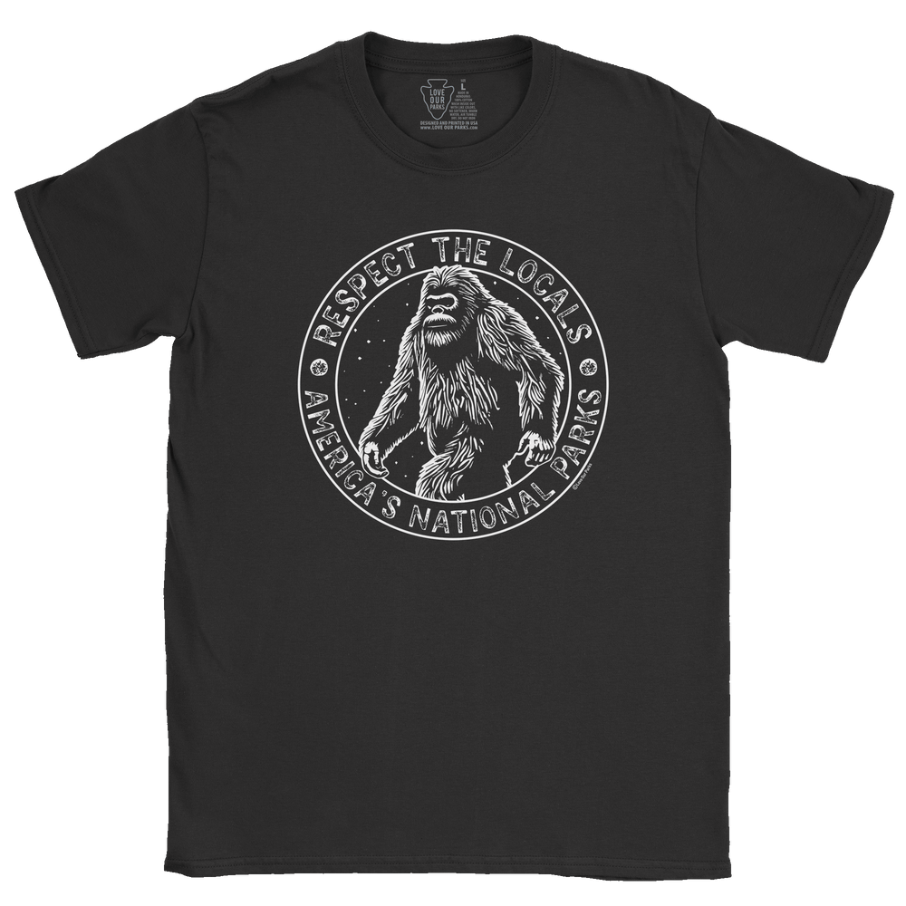 Respect The Locals Bigfoot Tee