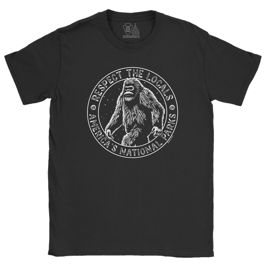 Respect The Locals Bigfoot Tee