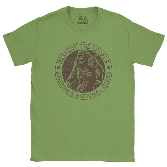 Respect The Locals Bigfoot Tee