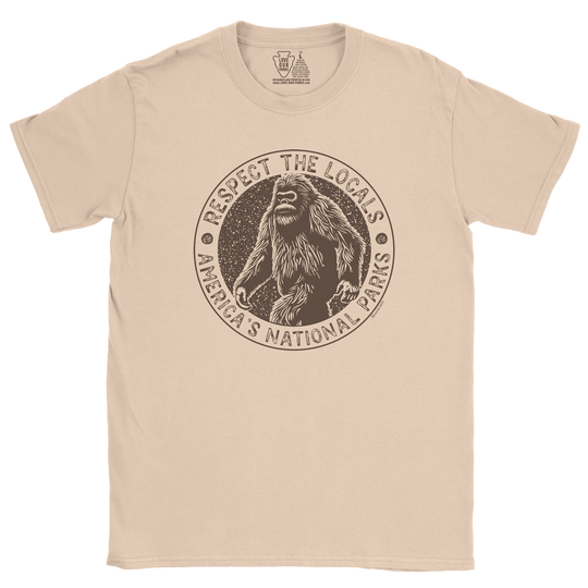 Respect The Locals Bigfoot Tee