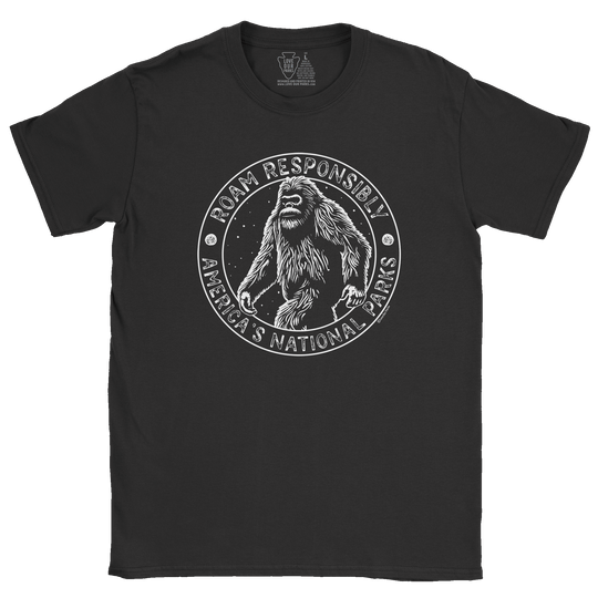 Roam Responsibly Bigfoot Tee