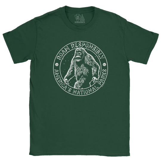 Roam Responsibly Bigfoot Tee