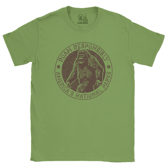 Roam Responsibly Bigfoot Tee