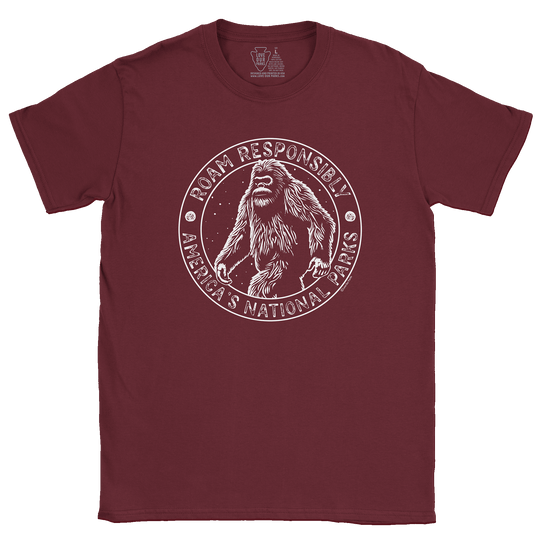 Roam Responsibly Bigfoot Tee