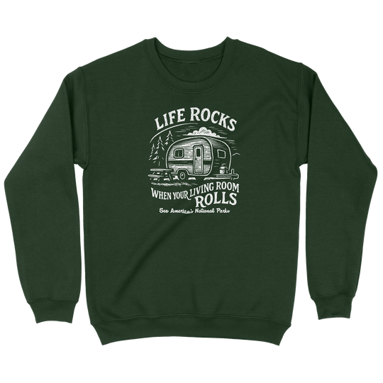 Life Rocks Camper Sweatshirt