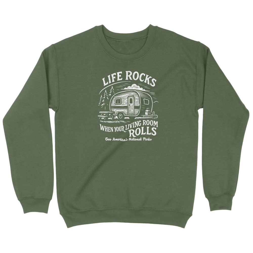 Life Rocks Camper Sweatshirt