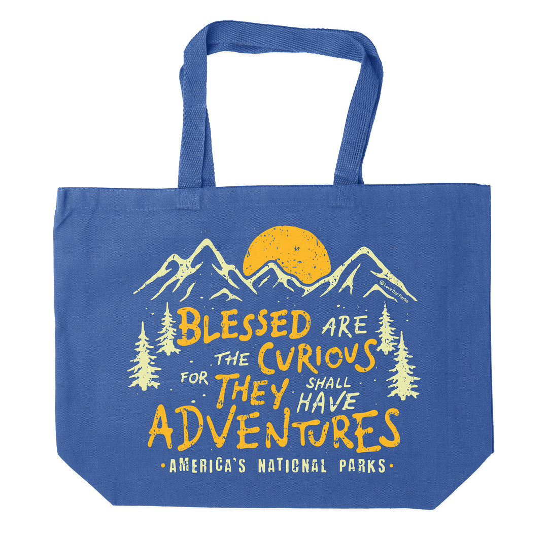 Blessed Are The Curious Tote Bag