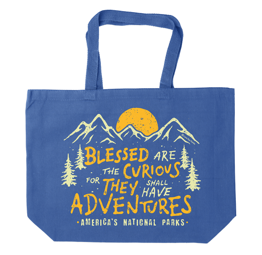 Blessed Are The Curious Tote Bag