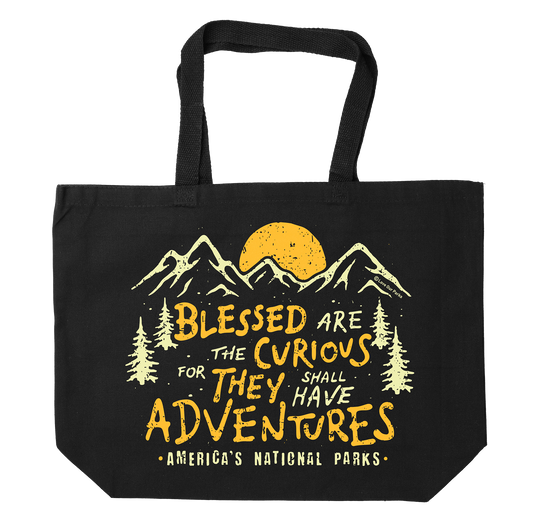 Blessed Are The Curious Tote Bag