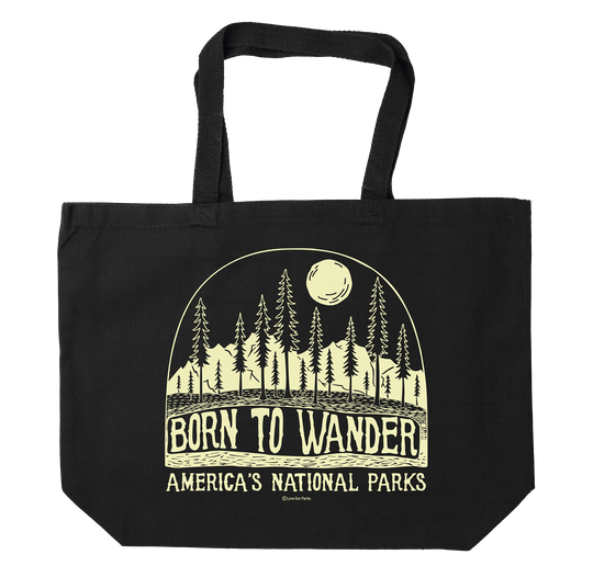 Born To Wander Tote Bag