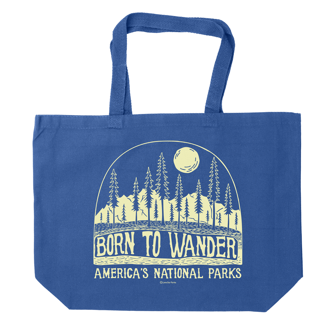 Born To Wander Tote Bag