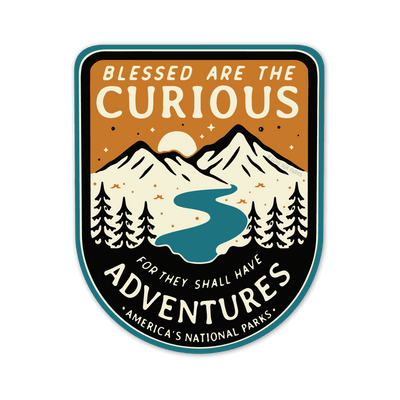 Blessed Are The Curious Sticker